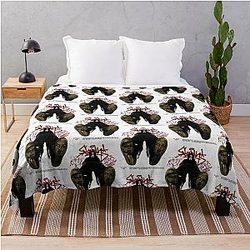 MF DOOM Graphic Throw Blanket