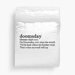 Doomsday by MF DOOM Duvet Cover