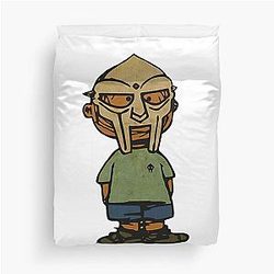 Vintage MF Doom Duvet Cover