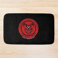 RIP MF DOOM T-Shirt Bath Mat