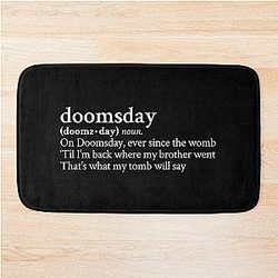 Doomsday by MF DOOM Bath Mat