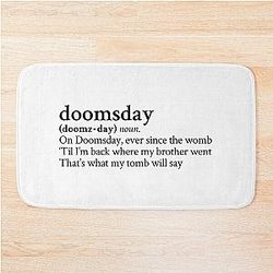 Doomsday by MF DOOM Bath Mat