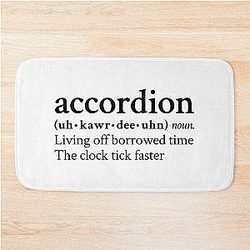 Accordion Living Off Borrowed Time by MF DOOM Mat
