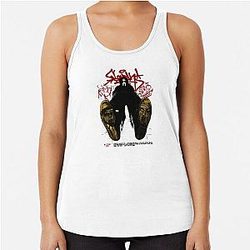 Mf Doom Graphic Racerback Tank Top