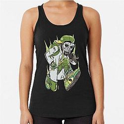 Dr. MF Doom Racerback Tank Top