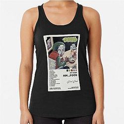 106 The Illest Villain Mf Doom  Racerback Tank Top