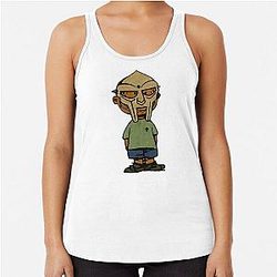 Vintage MF DOOM Racerback Tank Top