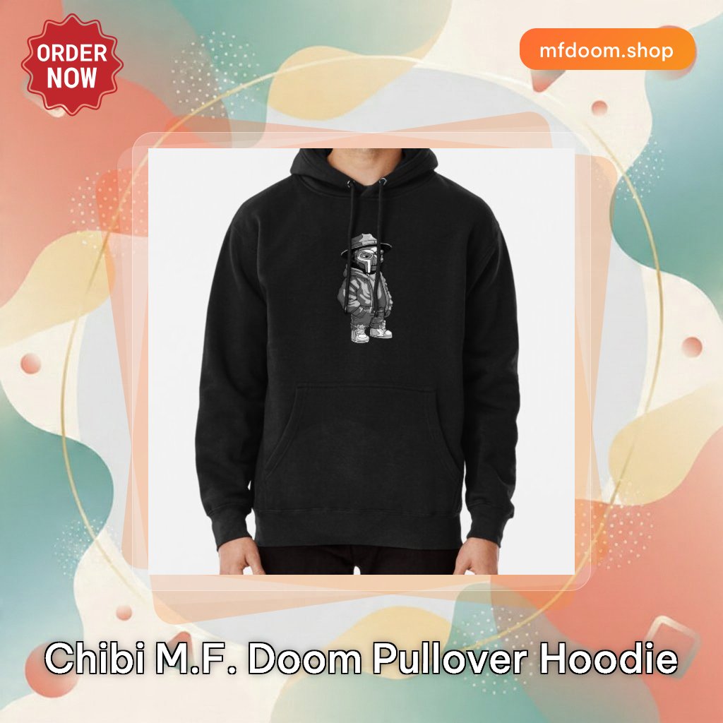 Chibi M.F. Doom Pullover Hoodie