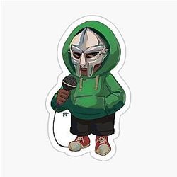 MF DOOM Sticker