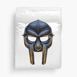 Legend Metal Mask Mf Doom Duvet Cover
