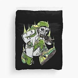 MF Doom Mask Raised Arms Cover