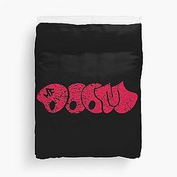 Red Bubble MF Doom Style Logo Duvet Cover