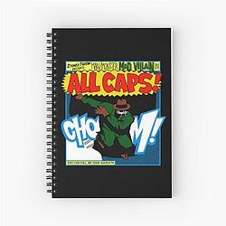 Mf Doom Spiral Notebook