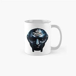 Blue Chrome MF Doom Mask Classic Mug