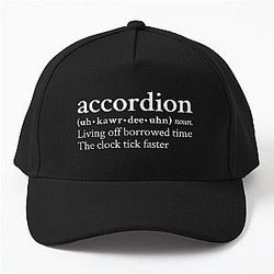 Accordion Living Off Borrowed Time MF DOOM Baseball Cap