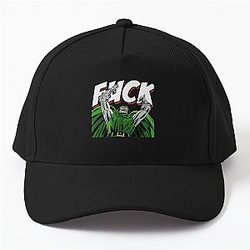 MF Doom Inspired Green Warrior Mask Baseball Cap