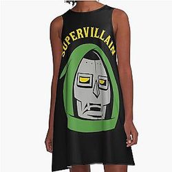 Supervillain MF Doom A Line Dress