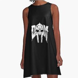 MF Doom 80s A-Line Dress