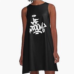 MF DOOM Signature A-Line Dress