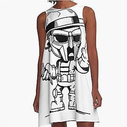 MF Doom rapper A Line Dress