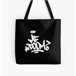 MF Doom Signature All Over Print Tote Bag