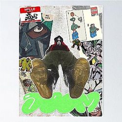 MF DOOM Legacy Iconic Hip Hop Villain Art Print Poster