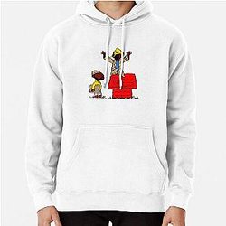 MF Doom Inspired Scene Block Hoodie Pullover