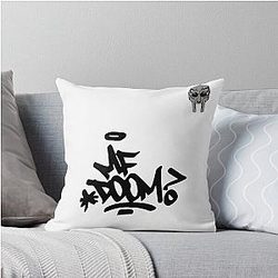 MF DOOM Throw Pillow