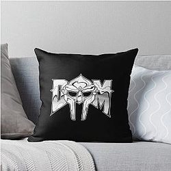 MF Doom 80s Throw Pillow