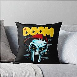 MF Doom Classic Throw Pillow