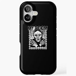Monochrome MF Doom Masked Figure Tough Case