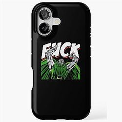 MF Doom Inspired Green Warrior Mask iPhone Case