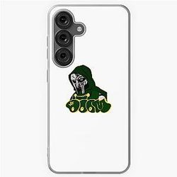 Green Hooded MF Doom Mask Soft Case for Samsung Galaxy