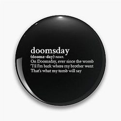 Doomsday by MF DOOM Pin