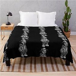 Chibi MF Doom Throw Blanket