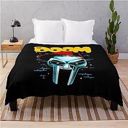 Mf Doom Classic Throw Blanket