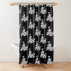 MF Doom Signature Shower Curtain