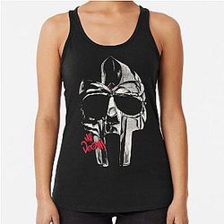 MF DOOM Halftone Illustration Tank Top