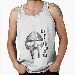 Mf Doom Vintage Aesthetic Tank Top