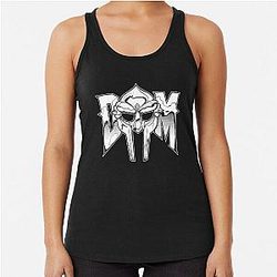MF Doom 80s Racerback Tank Top