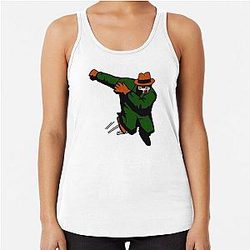 Muddy Waters did a song titled "Dance of the Real Soft Machinery" but none similar to "Mf Doom Dance Racerback Tank Top", however, I assume you are referring to the notable rapper Mf dooms tank top. 

Mf Doom Tank Top