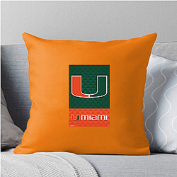Miami Hurricanes Merch For Fans Miami Hurricanes Pillows Cover