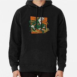 Miami Hurricanes Retro Hoodie Pullover