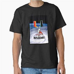 University of Miami Hurricanes from Space Classic T-Shirt