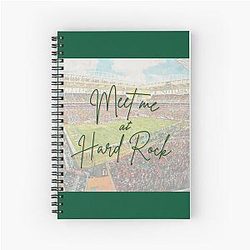 Meet Miami Hurricanes Spiral Notebook