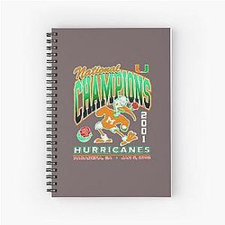 Miami Hurricanes 2001 National Champions Notebook