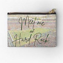Meet Miami Hurricanes Zipper Pouch
