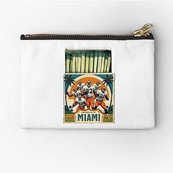 University of Miami Hurricanes Vintage Football Pouch
