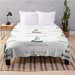 University of Miami Hurricanes Blanket