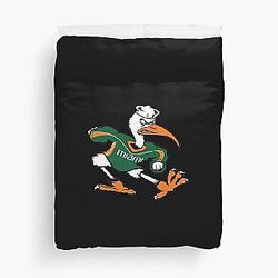Miami Hurricane Duvet Cover